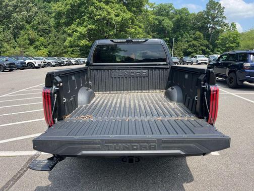 Midnight Black Metallic 2025 Toyota Tundra Hybrid Platinum