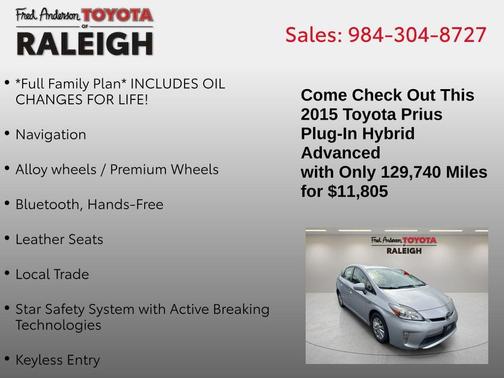2015 Toyota Prius Plug-in Advanced