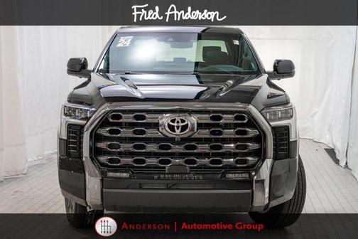 Midnight Black Metallic 2024 Toyota Tundra Platinum