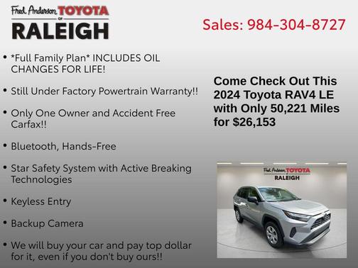 2024 Toyota RAV4 LE