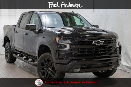 Black 2025 Chevrolet Silverado 1500 LT Trail Boss