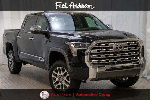 Midnight Black Metallic 2025 Toyota Tundra 1794 Edition