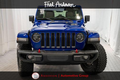 Ocean Blue Metallic Clearcoat 2019 Jeep Wrangler Unlimited Rubicon