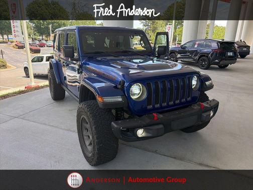 Ocean Blue Metallic Clearcoat 2019 Jeep Wrangler Unlimited Rubicon