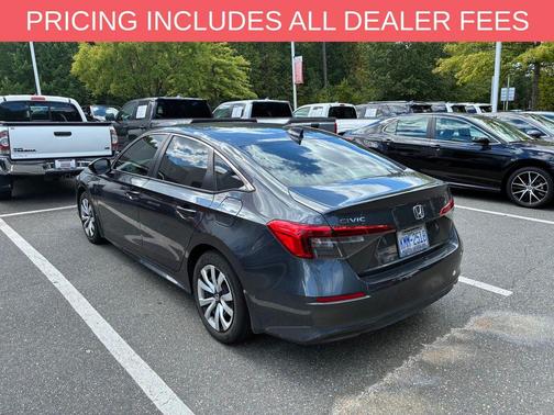 Meteorite Gray Metallic 2024 Honda Civic LX