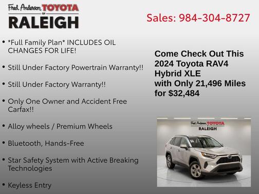 2024 Toyota RAV4 Hybrid XLE