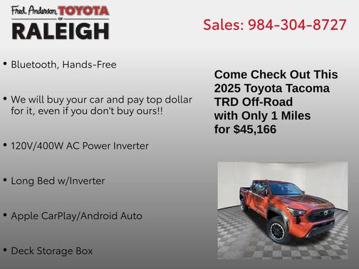 2025 Toyota Tacoma TRD Off Road