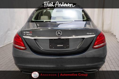 Steel Grey Metallic 2016 Mercedes-Benz C-Class C 300 4MATIC Luxury