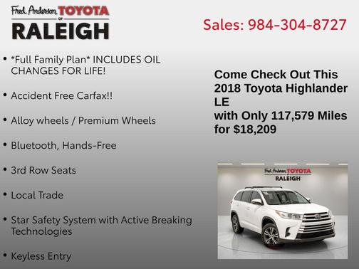 2018 Toyota Highlander LE