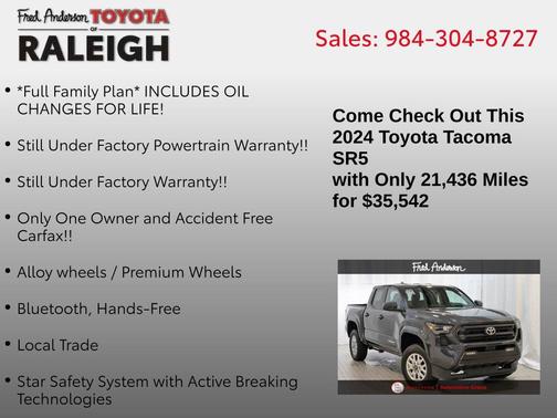 2024 Toyota Tacoma SR5