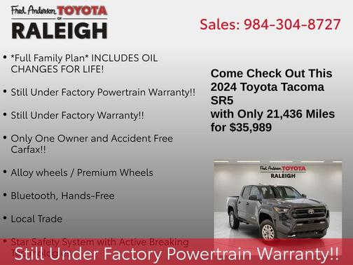 2024 Toyota Tacoma SR5