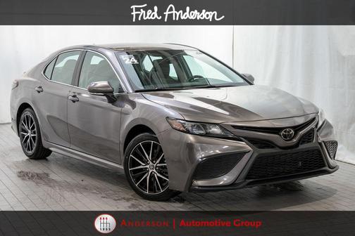 Predawn Gray Mica 2024 Toyota Camry SE