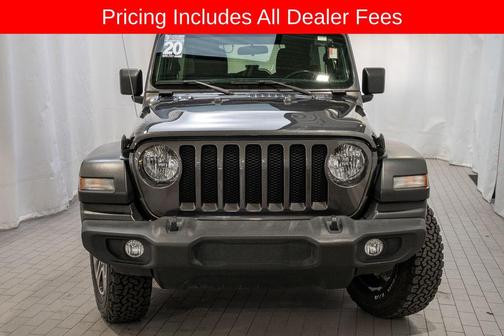 Granite Crystal Metallic Clearcoat 2020 Jeep Wrangler Unlimited Sport