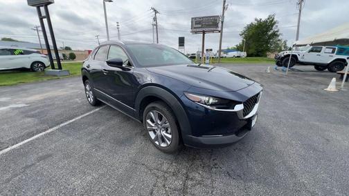 Deep Crystal Blue Mica 2021 Mazda CX-30 Premium Package