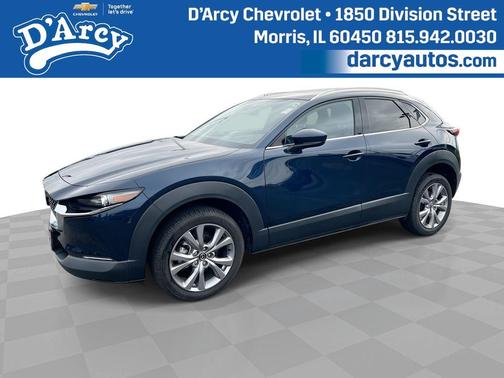 Deep Crystal Blue Mica 2021 Mazda CX-30 Premium Package