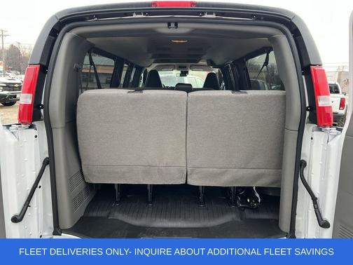Summit White 2025 Chevrolet Express 3500 LS