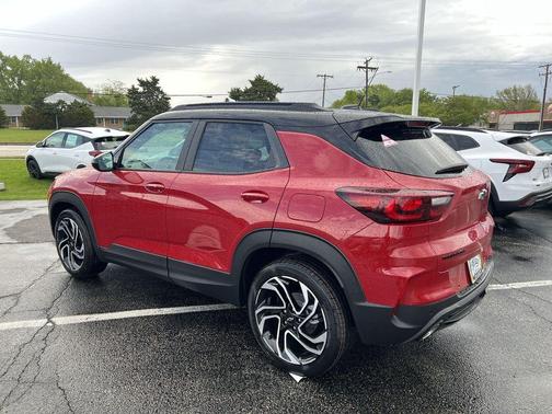 Red 2026 Chevrolet Trailblazer RS