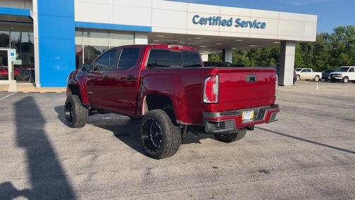 Cayenne Red Tintcoat 2021 GMC Canyon AT4 w/Cloth
