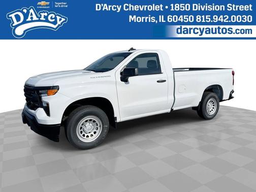 Summit White 2026 Chevrolet Silverado 1500 WT