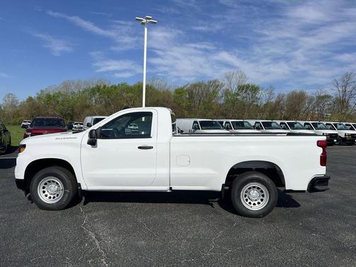 Summit White 2026 Chevrolet Silverado 1500 WT