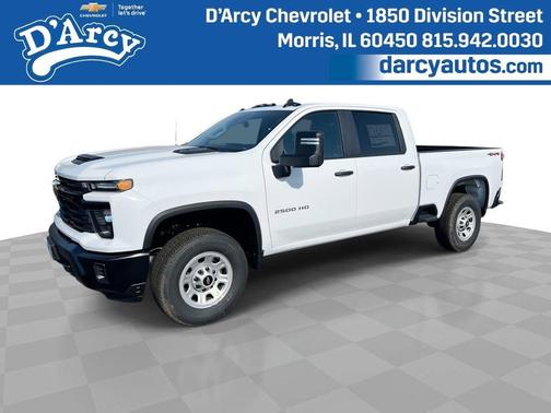 Summit White 2026 Chevrolet Silverado 2500 WT