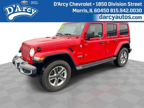 Firecracker Red Clearcoat 2020 Jeep Wrangler Unlimited Sahara