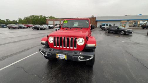Firecracker Red Clearcoat 2020 Jeep Wrangler Unlimited Sahara