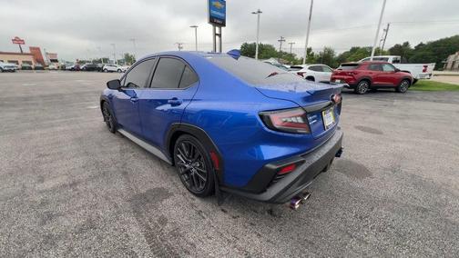 World Rally Blue Pearl 2023 Subaru WRX Premium
