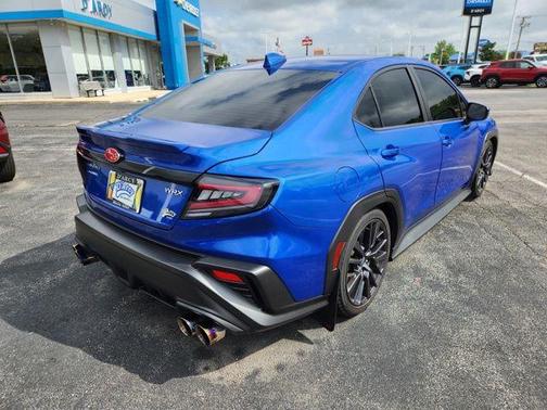 World Rally Blue Pearl 2023 Subaru WRX Premium