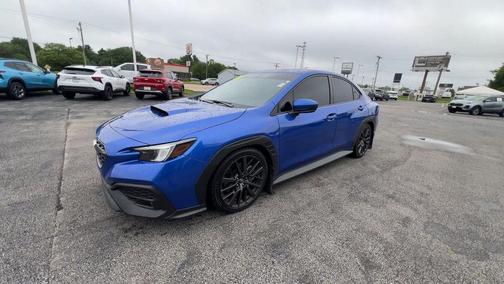 World Rally Blue Pearl 2023 Subaru WRX Premium