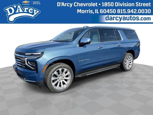 Lakeshore Blue Metallic 2026 Chevrolet Suburban Premier