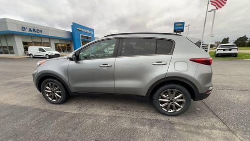 Steel Gray 2022 Kia Sportage Nightfall