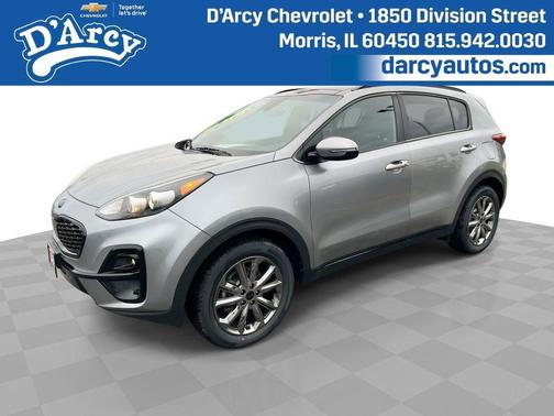Steel Gray 2022 Kia Sportage Nightfall