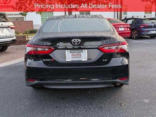 Midnight Black Metallic 2023 Toyota Camry LE