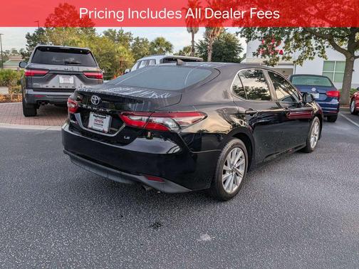 Midnight Black Metallic 2023 Toyota Camry LE