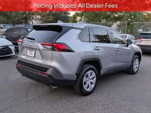 Silver Sky Metallic 2025 Toyota RAV4 LE