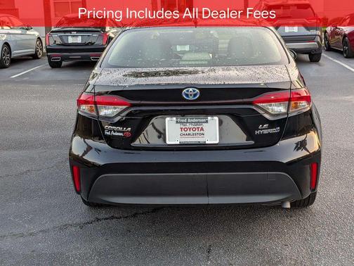 Midnight Black Metallic 2024 Toyota Corolla Hybrid SE