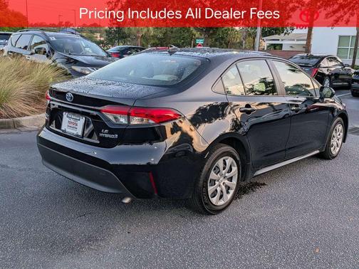 Midnight Black Metallic 2024 Toyota Corolla Hybrid SE