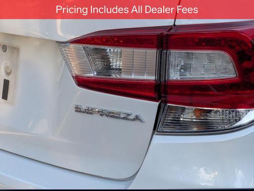 Crystal White Pearl 2022 Subaru Impreza Premium