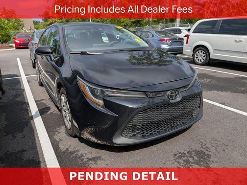 Black Sand Pearl 2021 Toyota Corolla LE