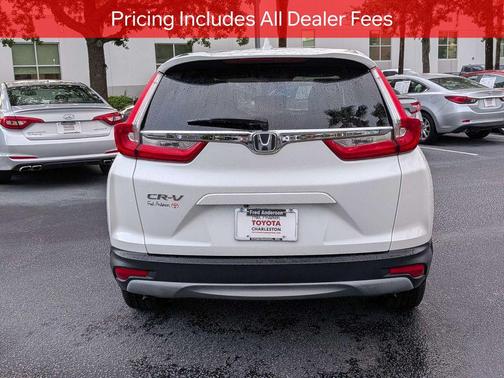 Platinum White Pearl 2019 Honda CR-V EX