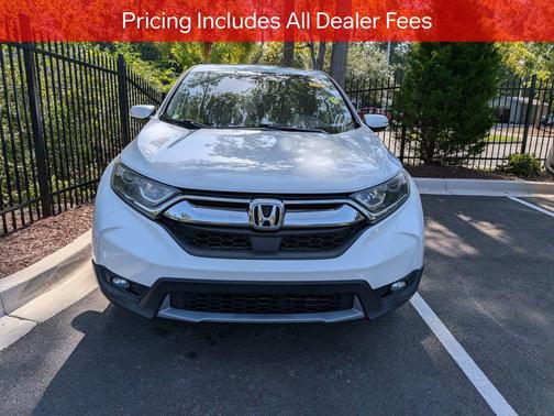 Platinum White Pearl 2019 Honda CR-V EX