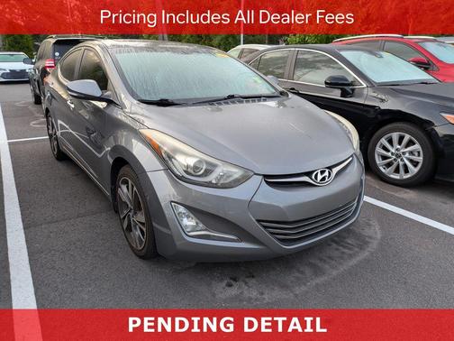 Harbor Gray Metallic 2014 Hyundai ELANTRA Limited