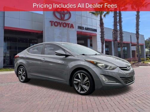 Harbor Gray Metallic 2014 Hyundai ELANTRA Limited