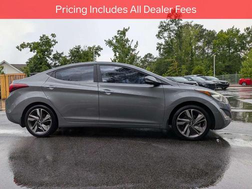 Harbor Gray Metallic 2014 Hyundai ELANTRA Limited