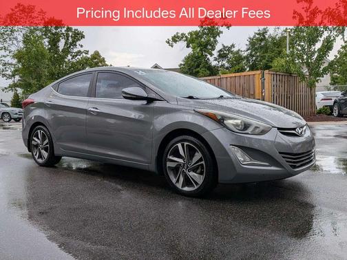 Harbor Gray Metallic 2014 Hyundai ELANTRA Limited