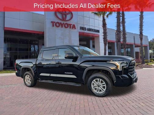 Midnight Black Metallic 2023 Toyota Tundra SR5