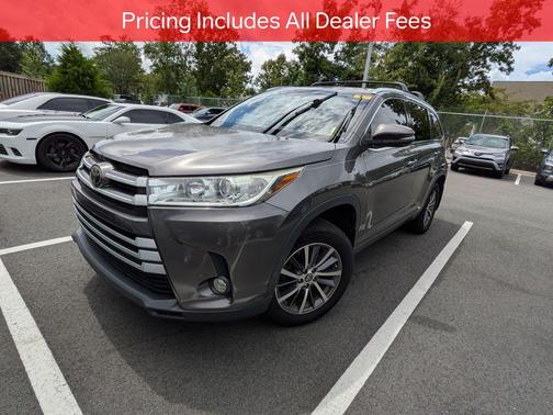 Predawn Gray Mica 2017 Toyota Highlander XLE