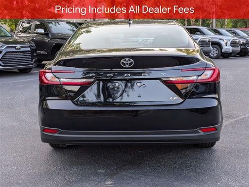 Midnight Black Metallic 2026 Toyota Camry LE