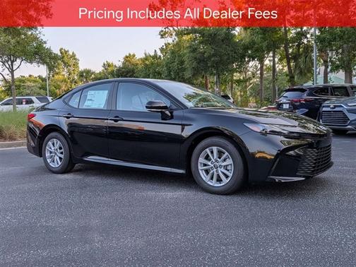 Midnight Black Metallic 2026 Toyota Camry LE
